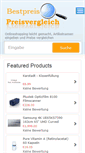 Mobile Screenshot of bestpreis-preisvergleich.eu